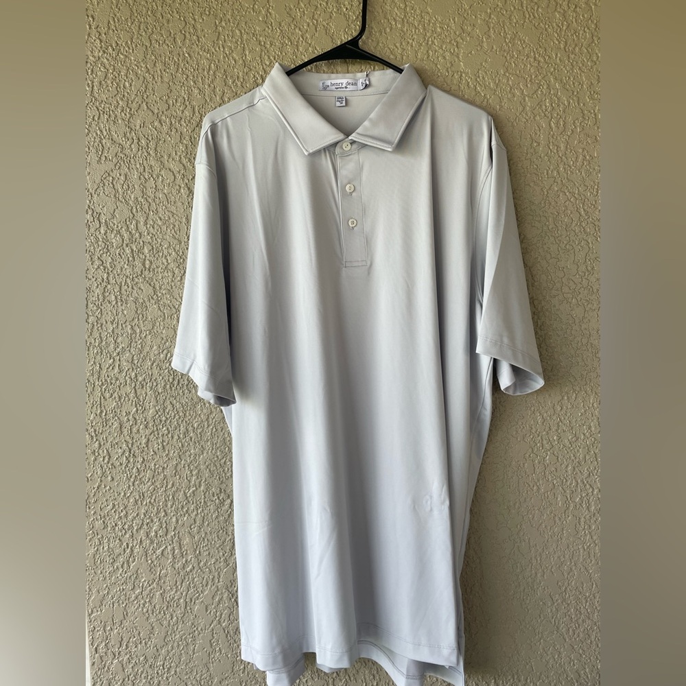 Classic Light Gray Polo Shirt